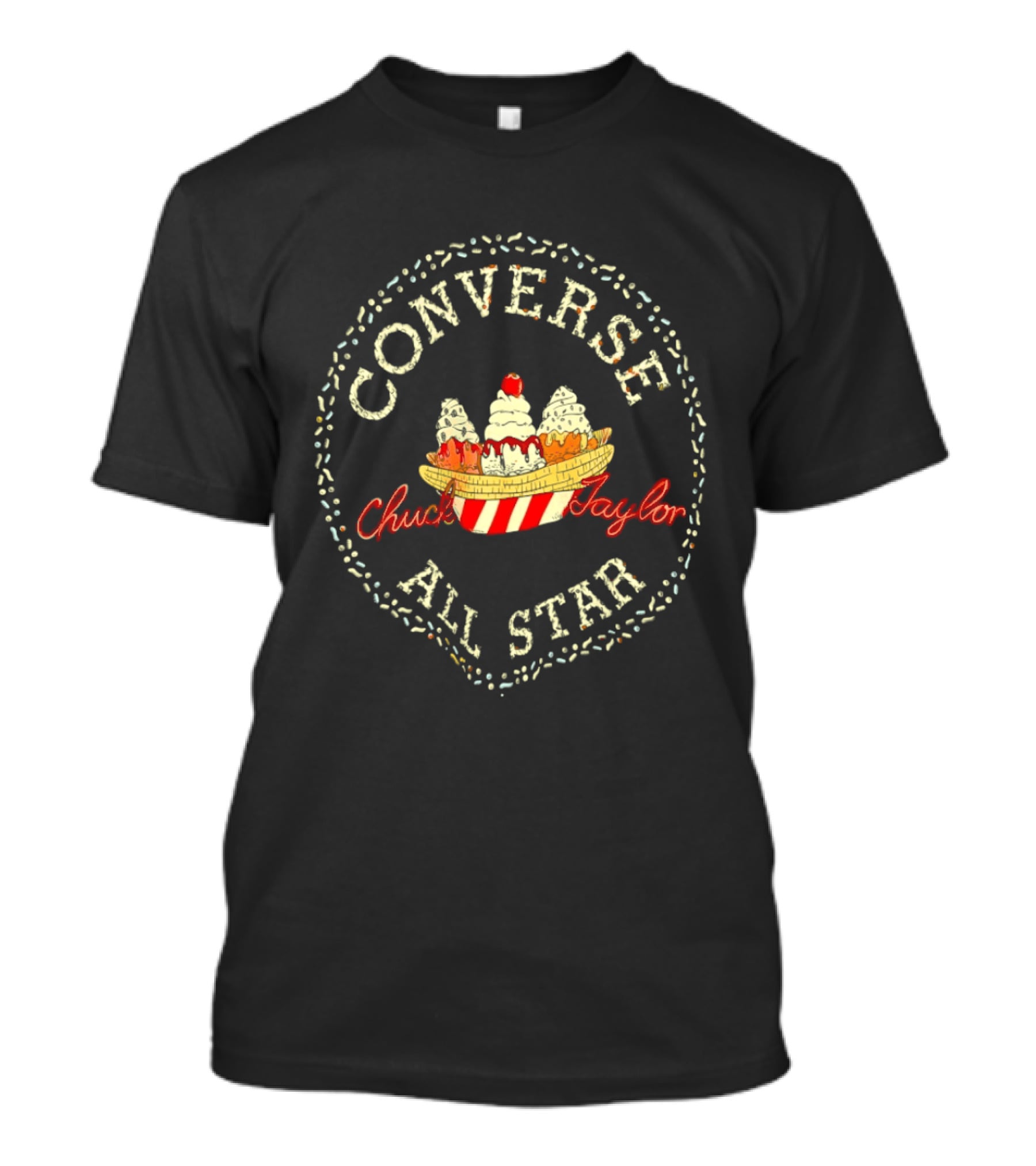 Converse All Star Chuck Taylor Ice Cream Sundae T-Shirt