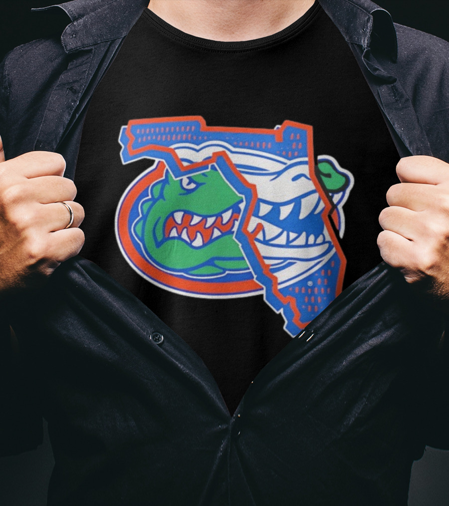 Florida Gators Home Field Win Graphic Gator T-Shirt