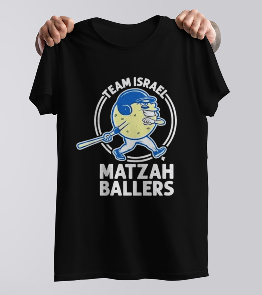 Team Israel Matzah Ballers Garrett Stubbs T-Shirt