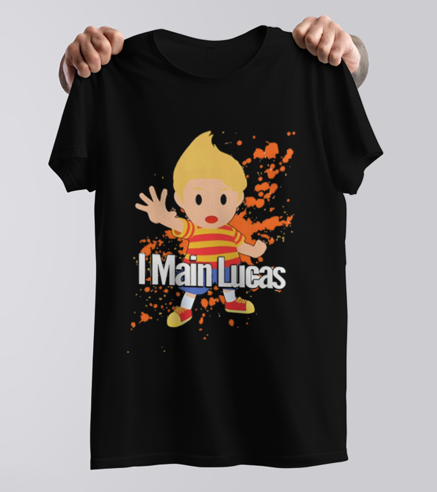I Main Lucas Super Smash Bros Game T-Shirt