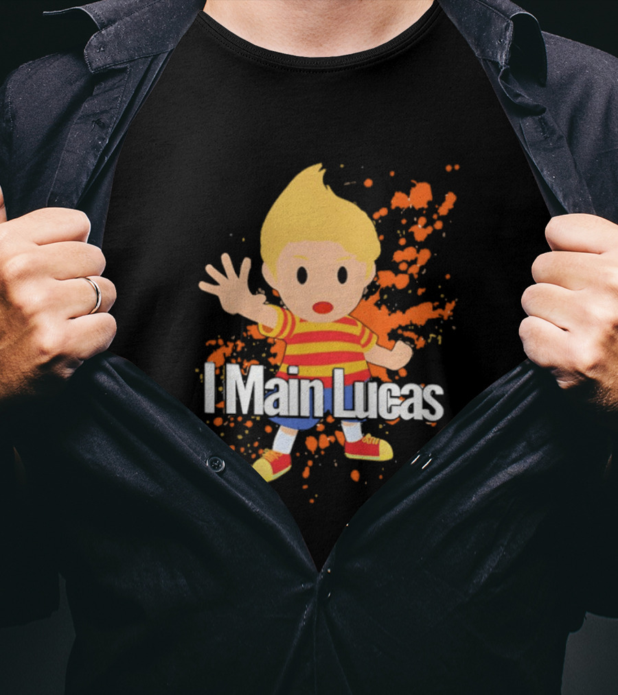 I Main Lucas Super Smash Bros Game T-Shirt