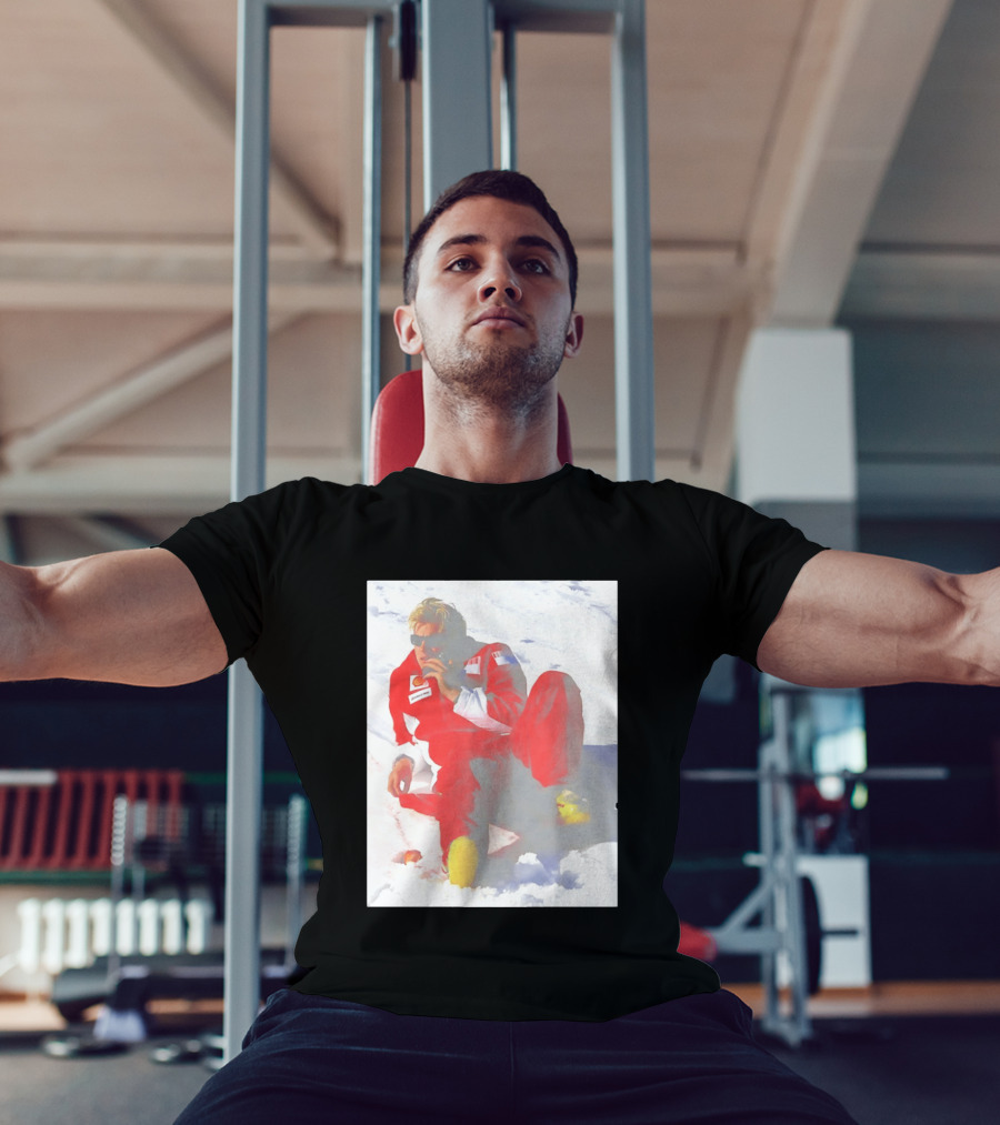 Ice Man Kimi Raikkonen F1 Ferrari Team Racing Legend T-Shirt