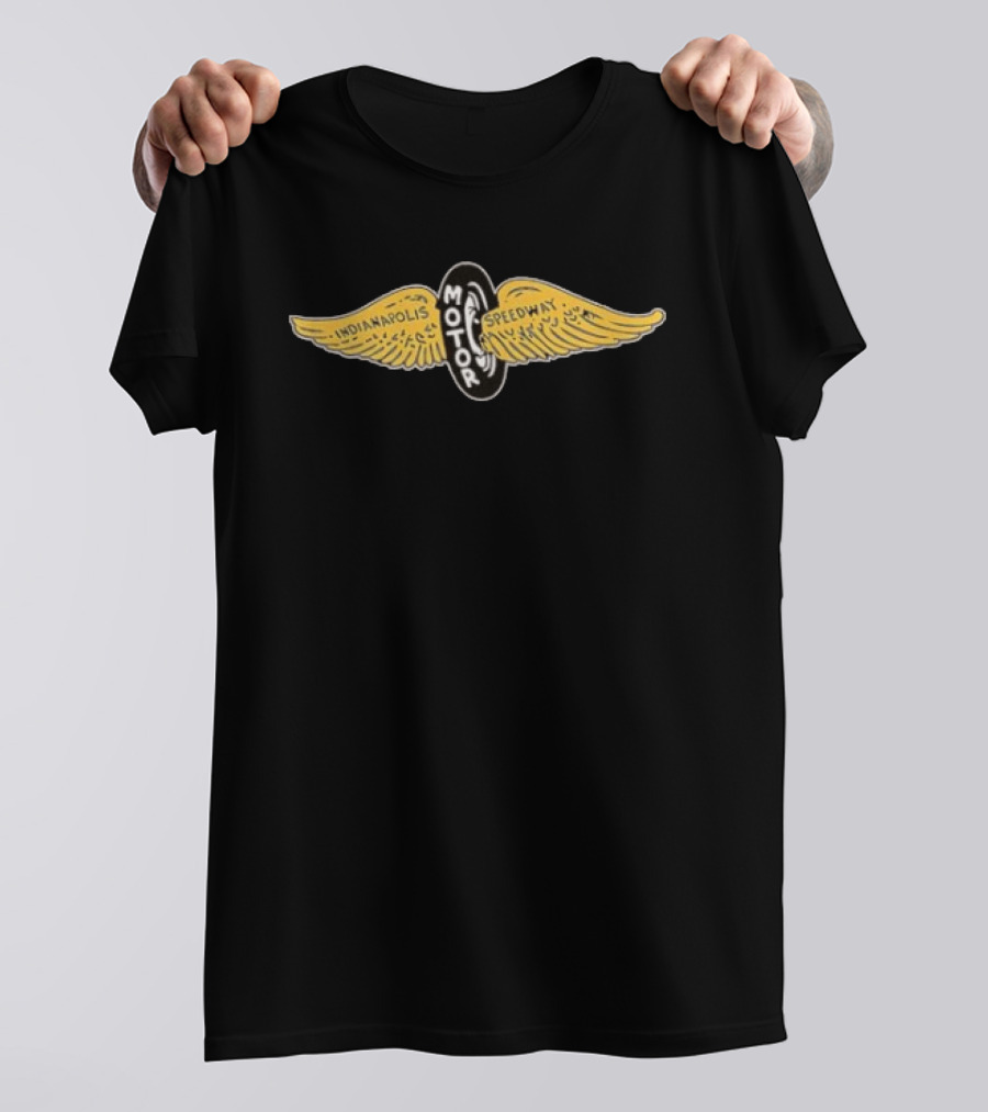 Indianapolis Motor Speedway Gold Wings T-Shirt