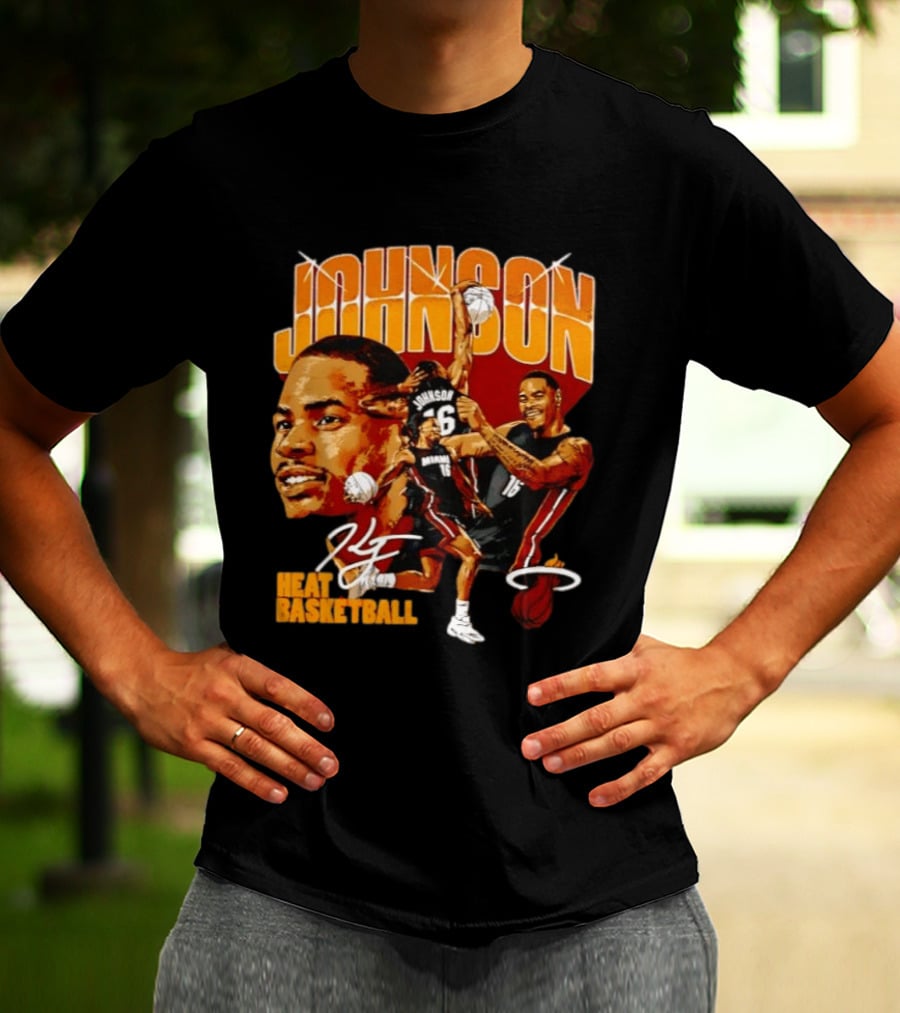 Johnson Heat Basketball Keyonte Johnson Miami 16 T-Shirt