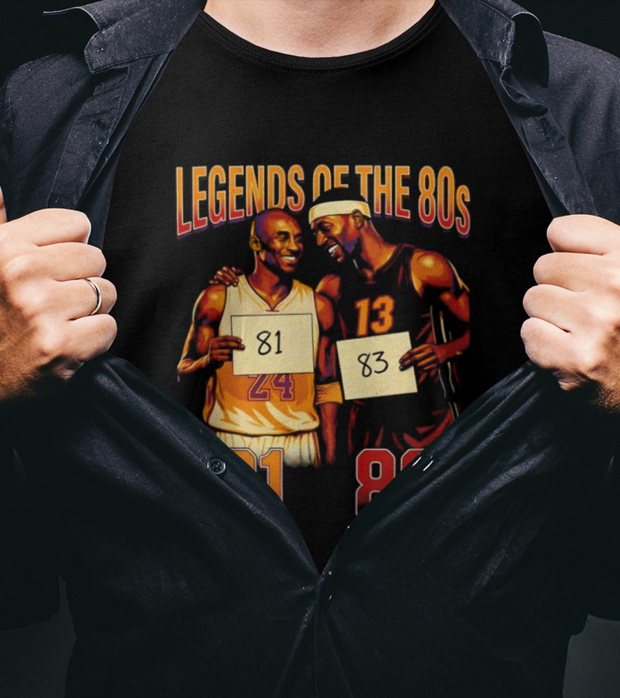 Legends Of The 80s 81 83 T-Shirt