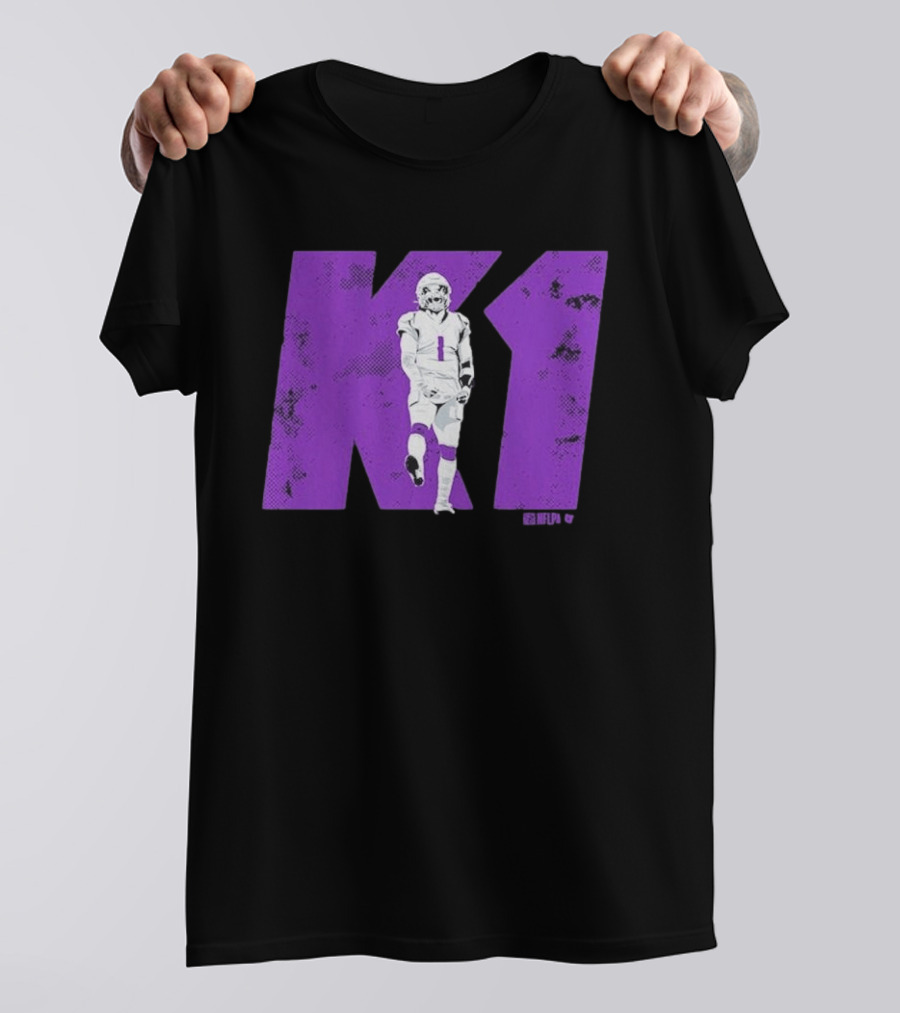 Kyler Murray K1 Purple Football Minnesota Player T-Shirt