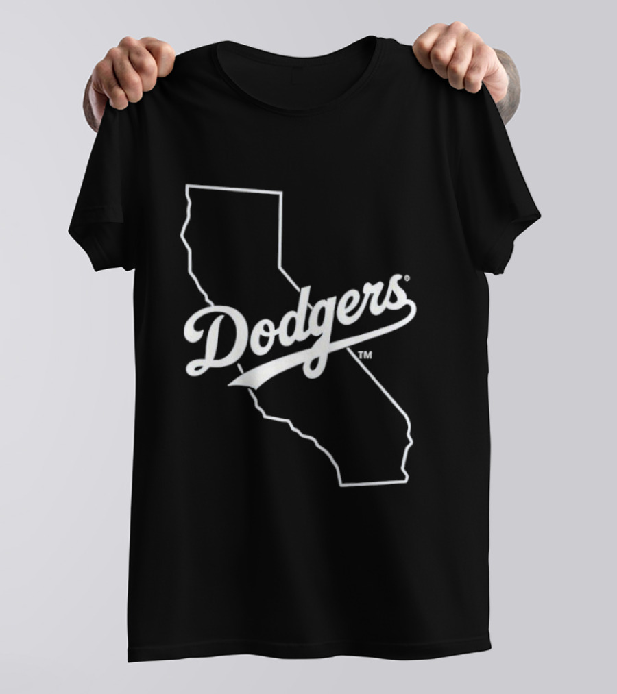 Los Angeles Dodgers California State T-Shirt