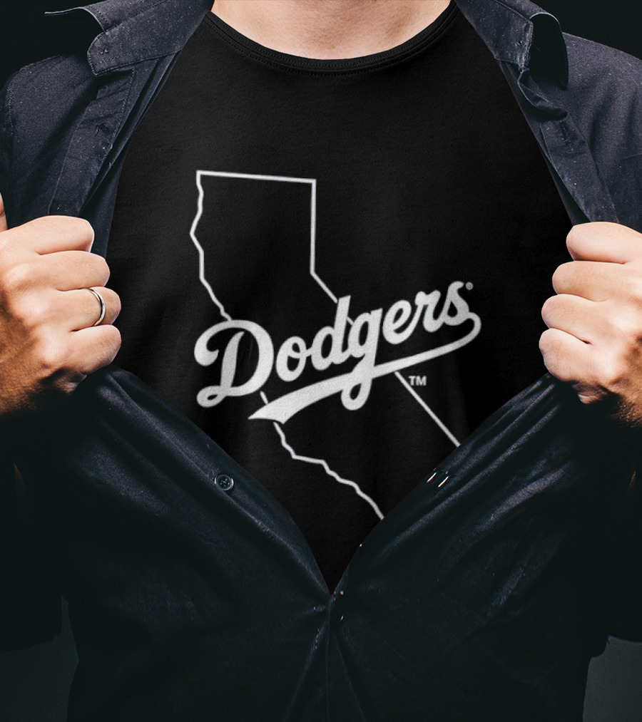 Los Angeles Dodgers California State T-Shirt