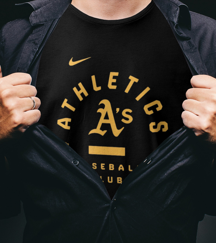 Athletics A's Nike Club Oakland Baseball T-Shirt