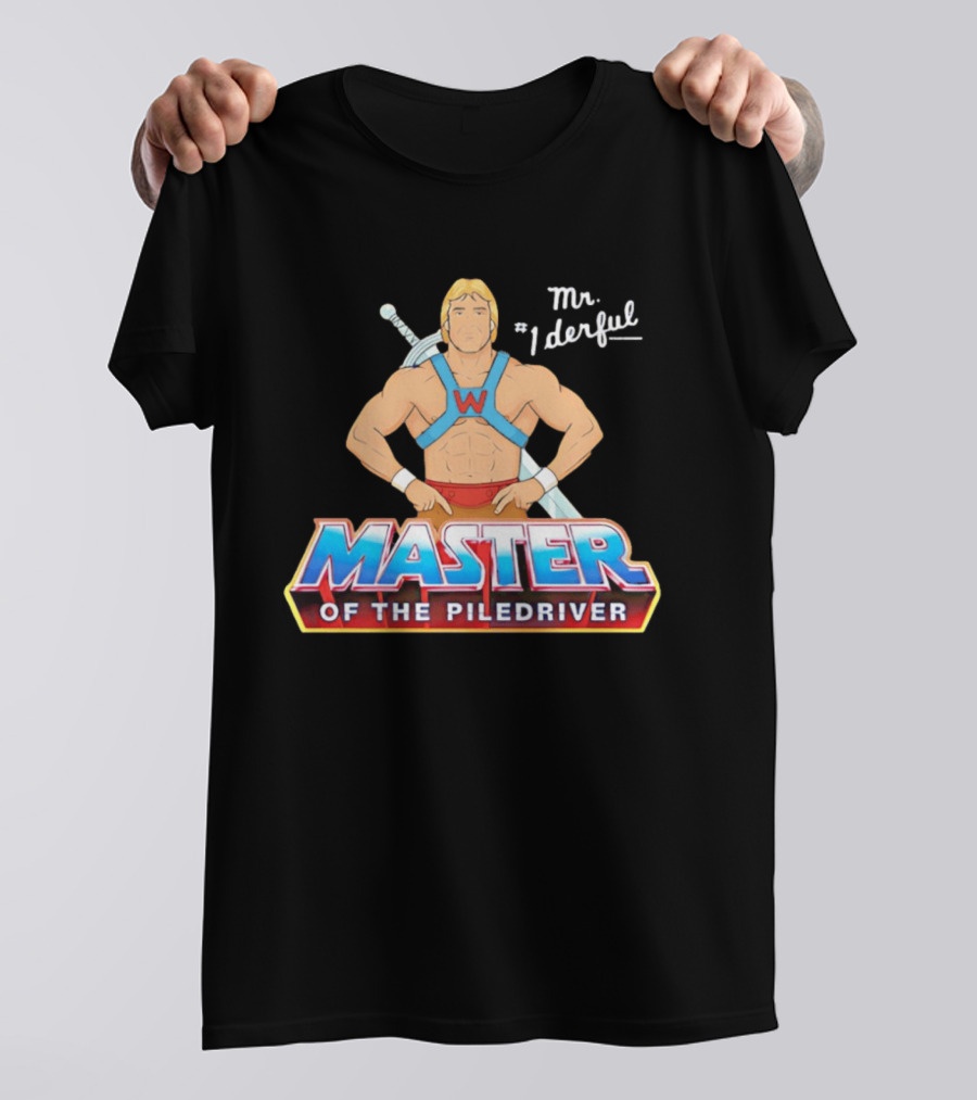 Master Of The Piledriver Mr. Wonderful Paul Orndorff Wrestling T-Shirt