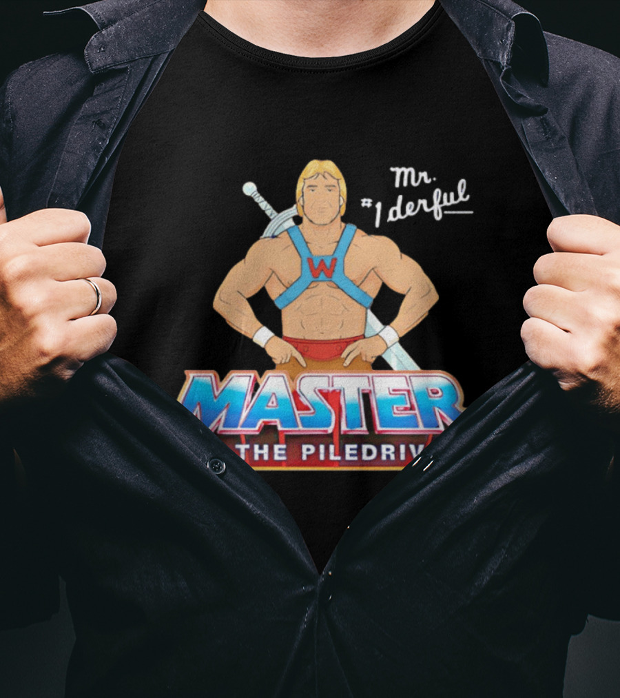 Master Of The Piledriver Mr. Wonderful Paul Orndorff Wrestling T-Shirt