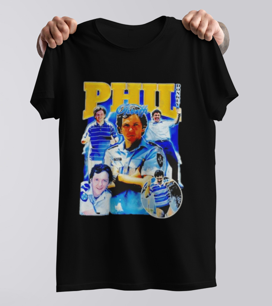 PHIL Olivetti We Can Be Heroes Australia Mockumentary Series T-Shirt