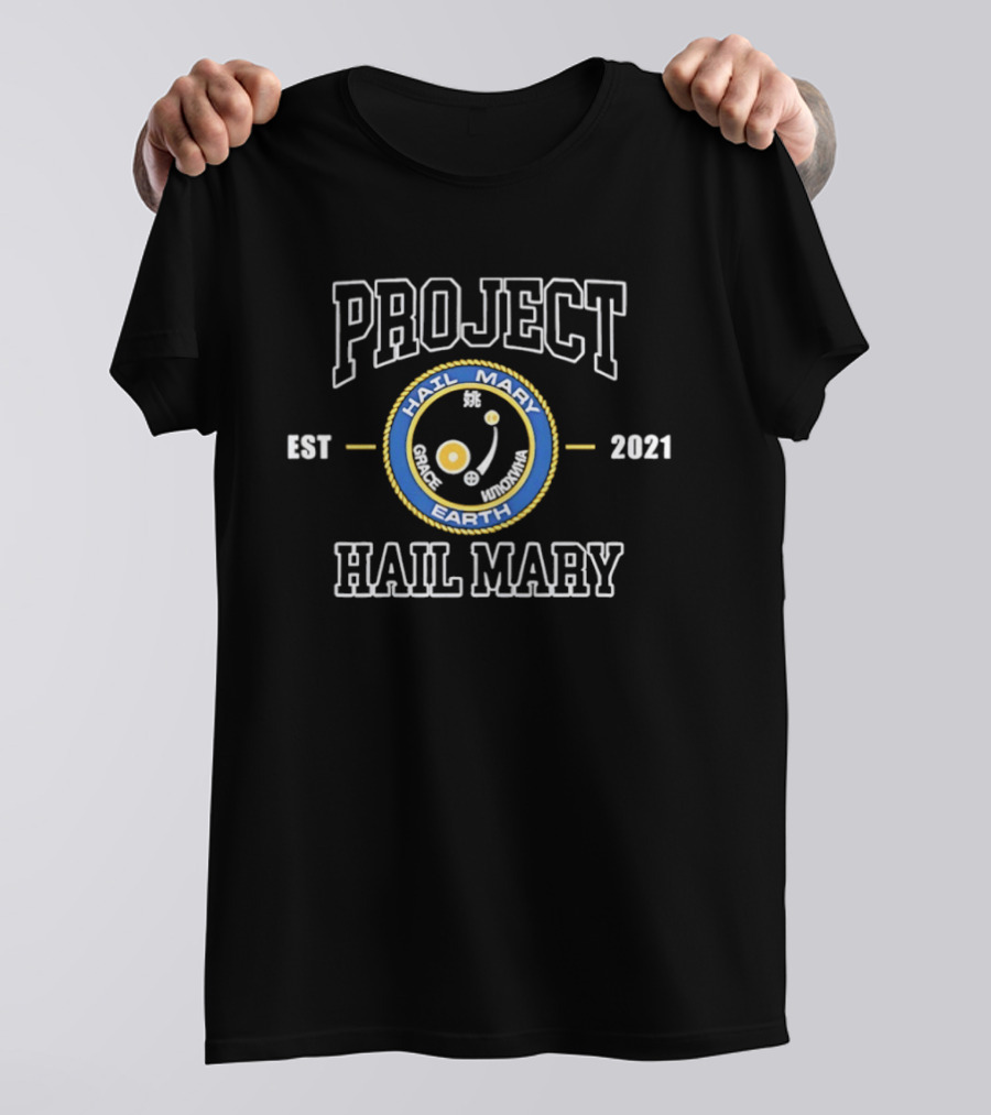 Project Hail Mary Earth Est 2021 Science T-Shirt
