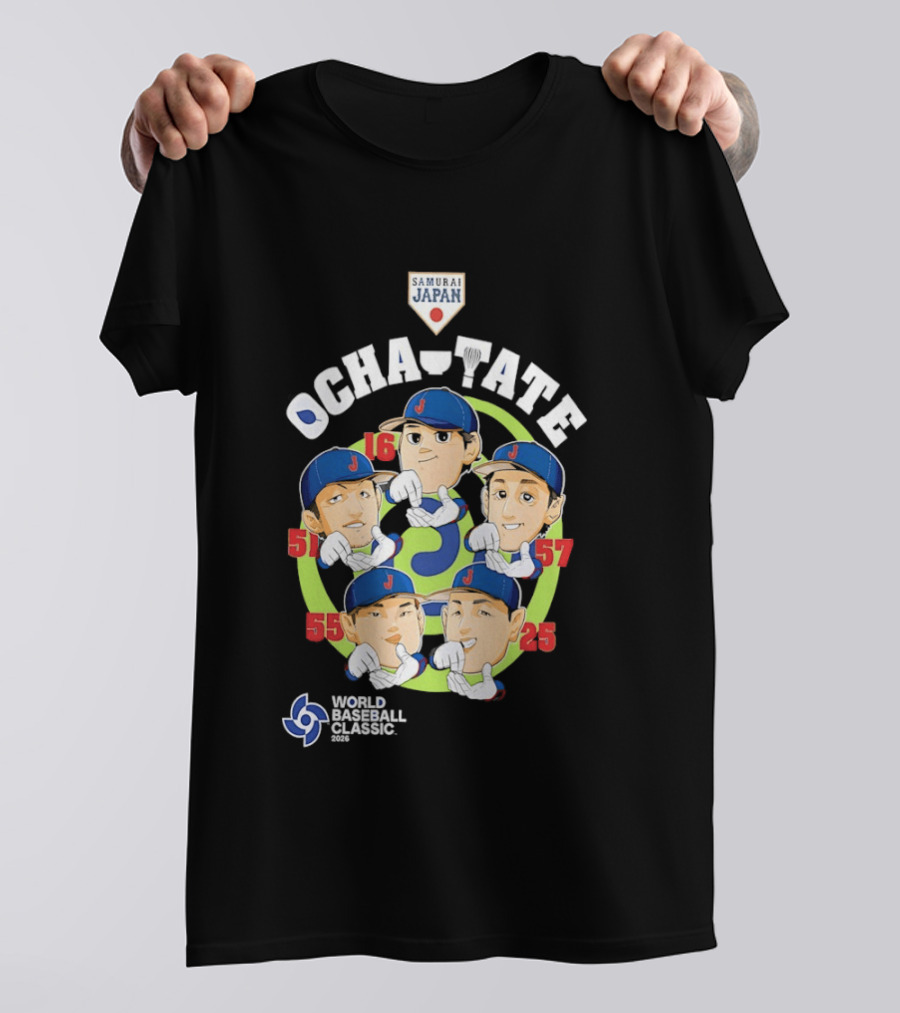 Samurai Japan Ocha Tate World Baseball Classic 2026 AM Japan T-Shirt