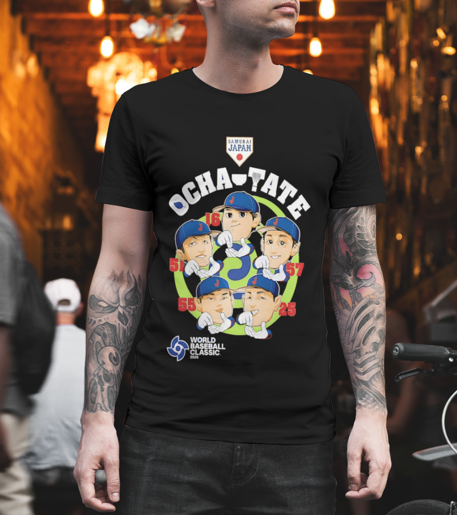 Samurai Japan Ocha Tate World Baseball Classic 2026 AM Japan T-Shirt