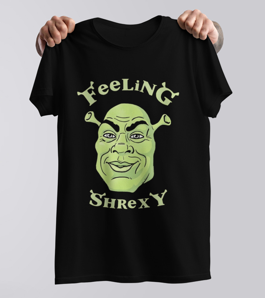 Feeling Shrexy Shrek Face T-Shirt