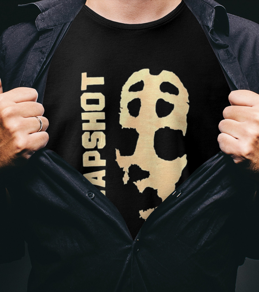 Slapshot Hockey Mask Inspired Conceptual T-Shirt