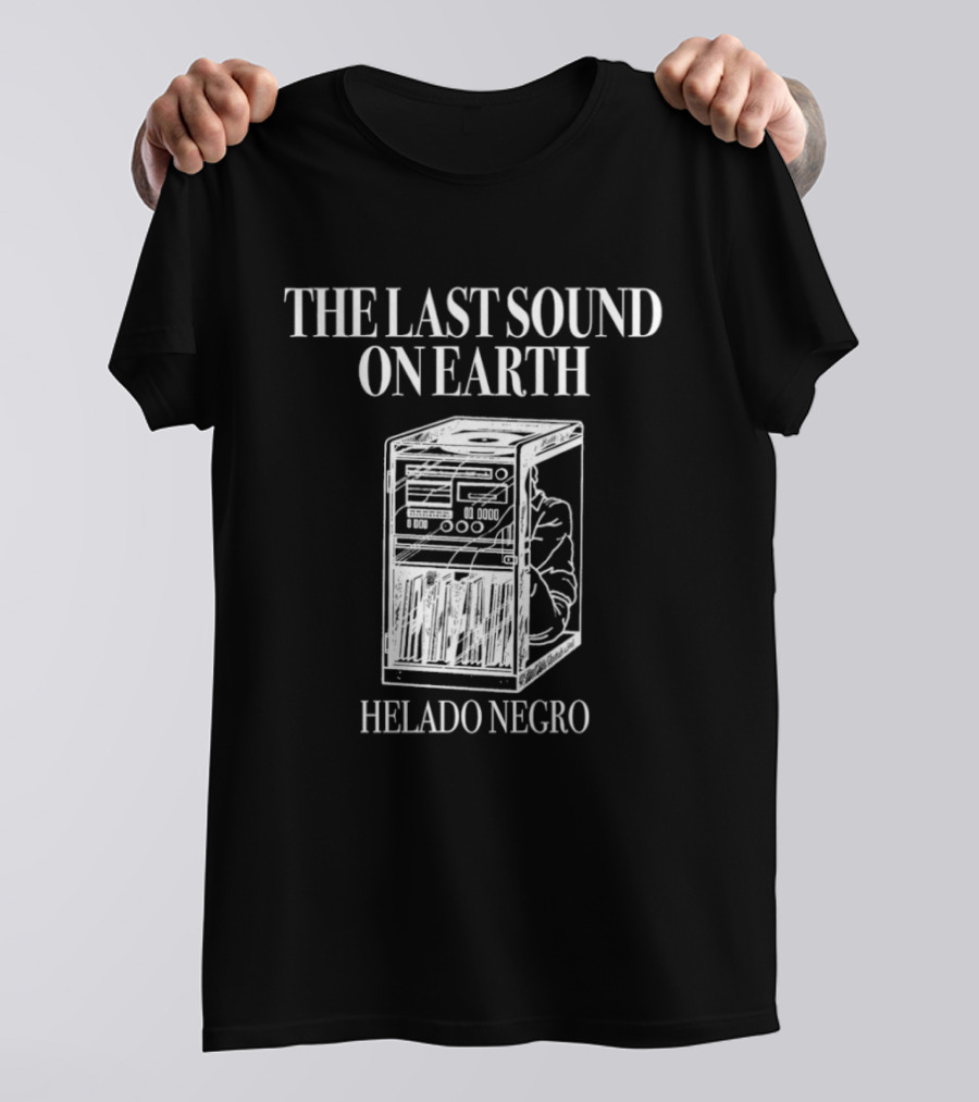 The Last Sound On Earth Helado Negro Music Equipment T-Shirt