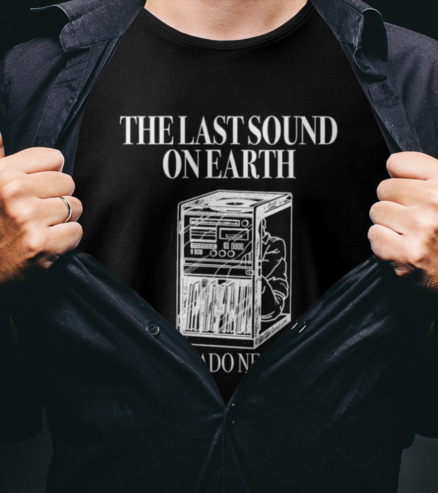 The Last Sound On Earth Helado Negro Music Equipment T-Shirt