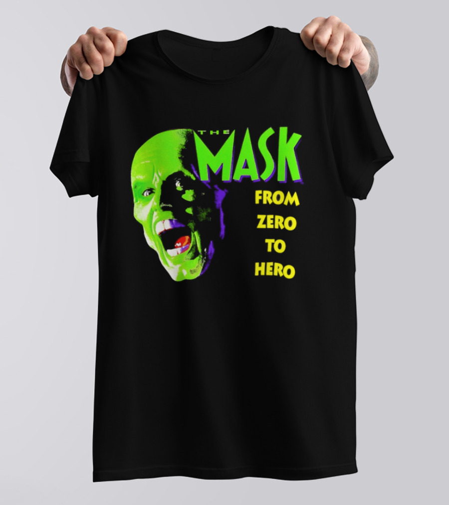 The Mask Movie From Zero To Hero Face T-Shirt