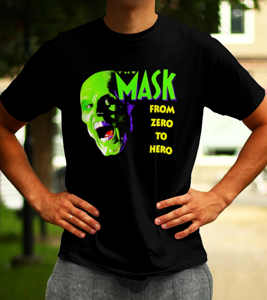 The Mask Movie From Zero To Hero Face T-Shirt