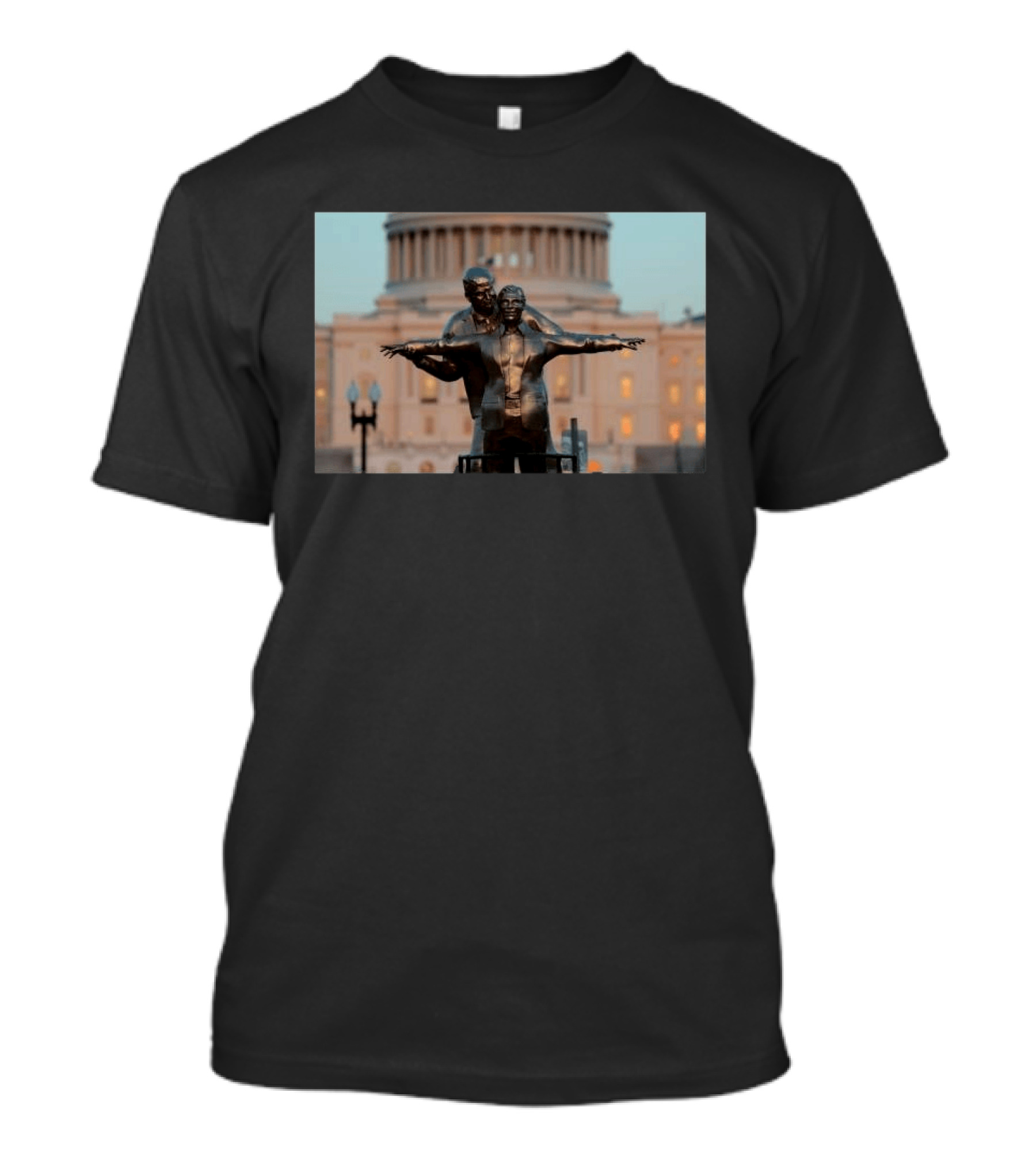 Titanic Trump Epstein Statue At Capitol Building T-Shirt