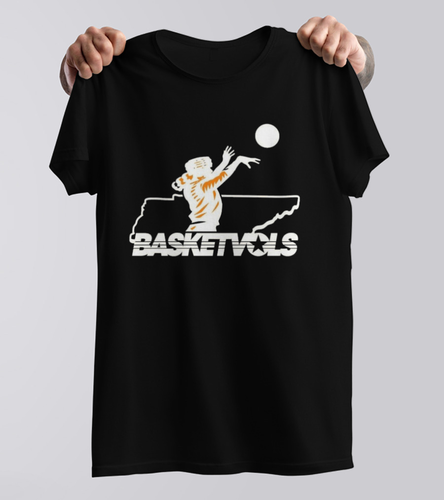 Tennessee Basketvols Jumpshot Basketball T-Shirt