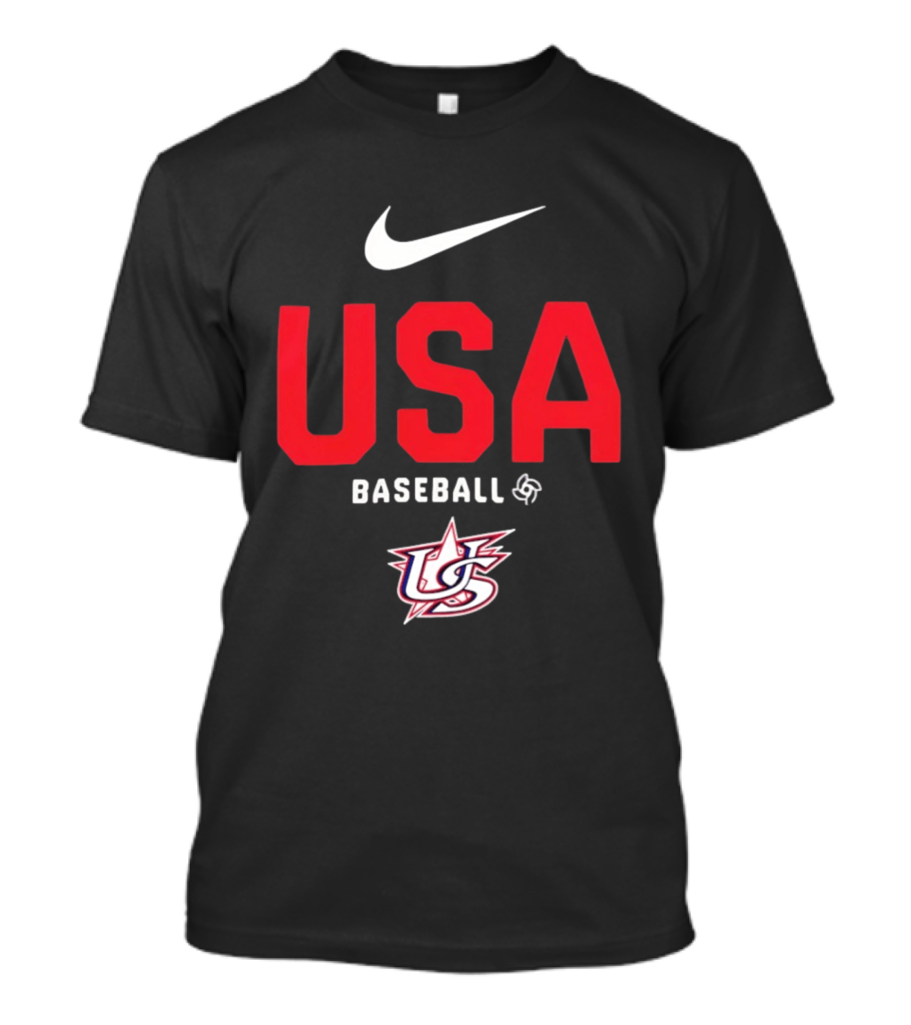 USA Baseball Nike Logo Team USA Sports Fan T-Shirt