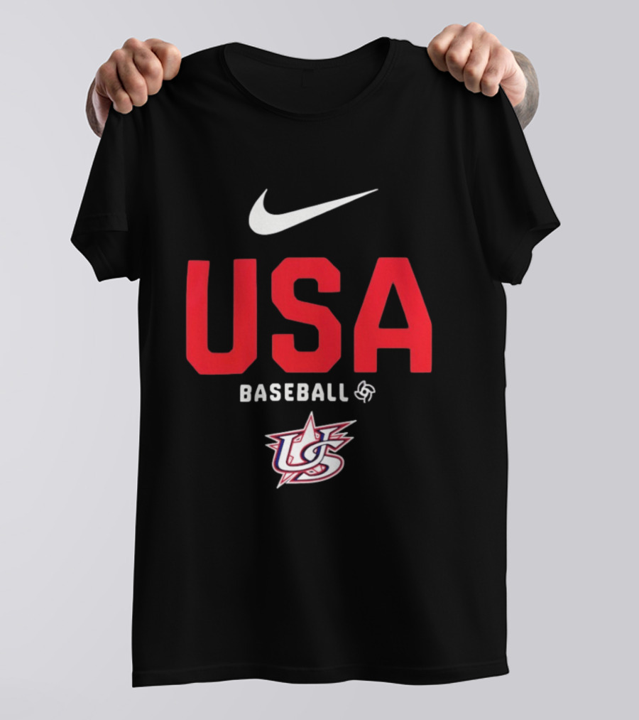 USA Baseball Nike Logo Team USA Sports Fan T-Shirt
