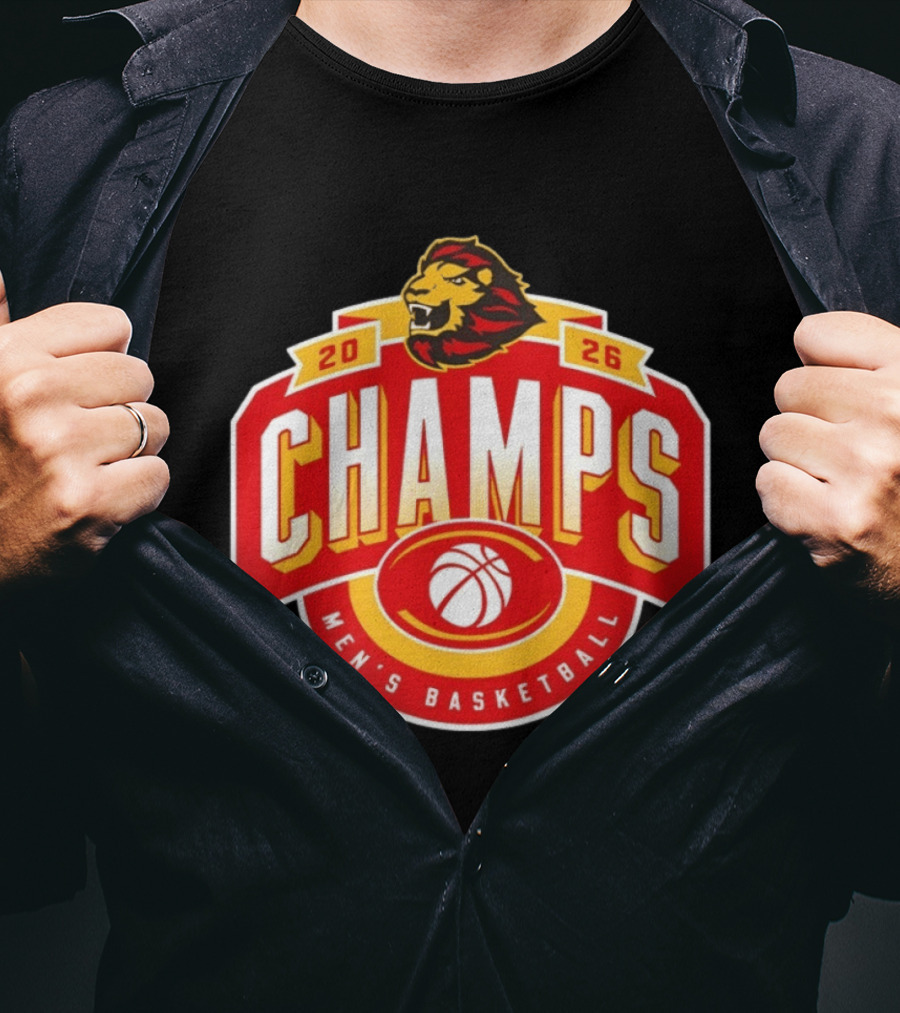 UST Lions Men's Basketball Champs 2026 T-Shirt