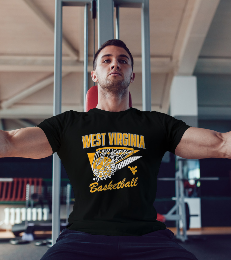 West Virginia Basketball Swish T-Shirt