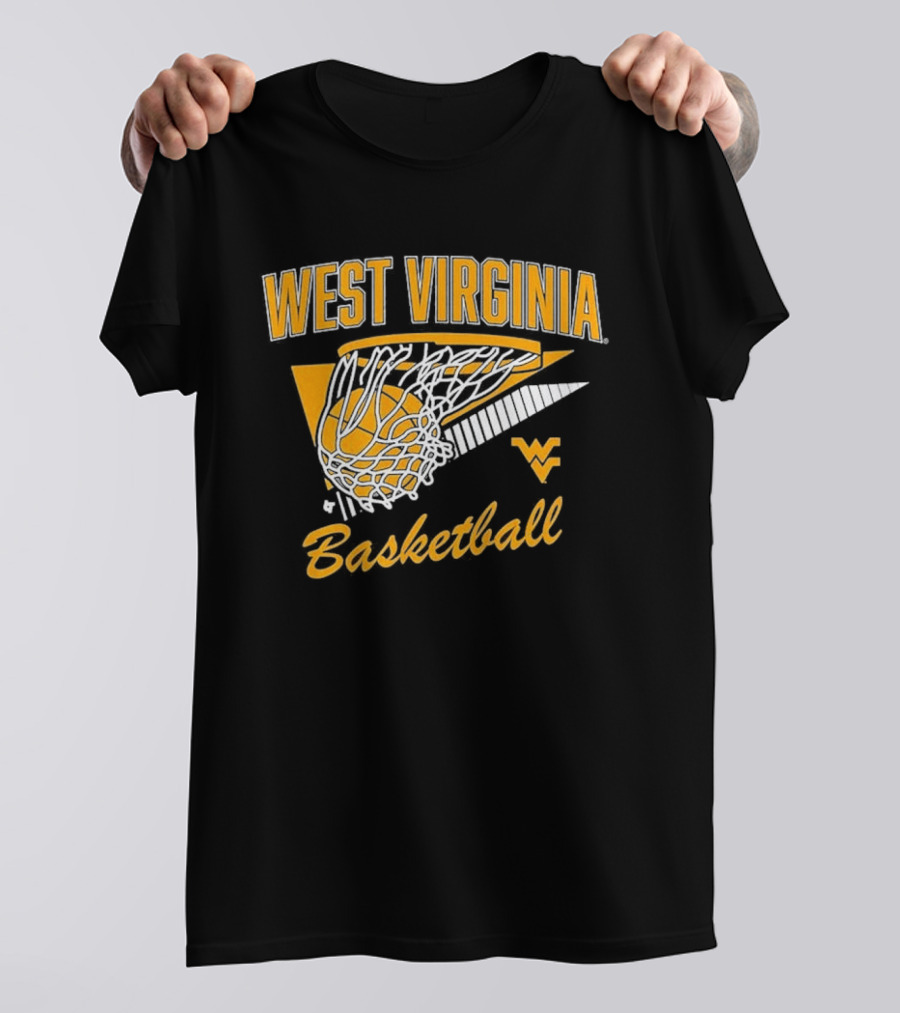 West Virginia Basketball Swish T-Shirt