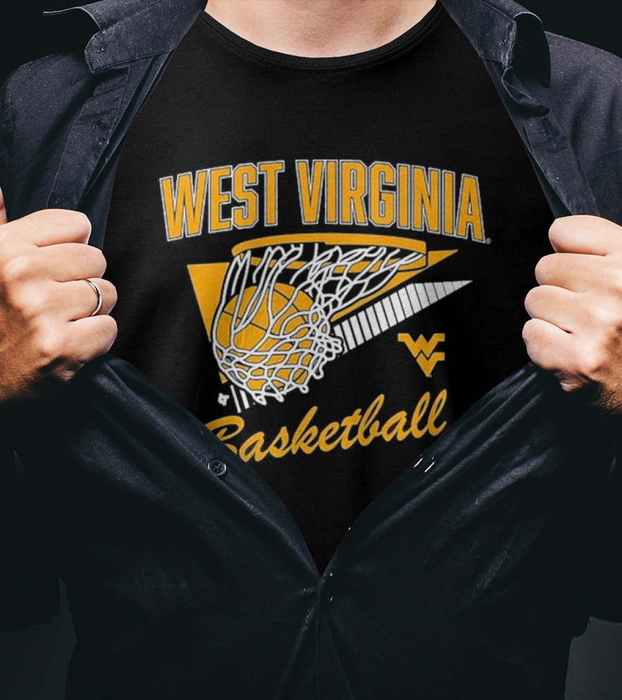 West Virginia Basketball Swish T-Shirt