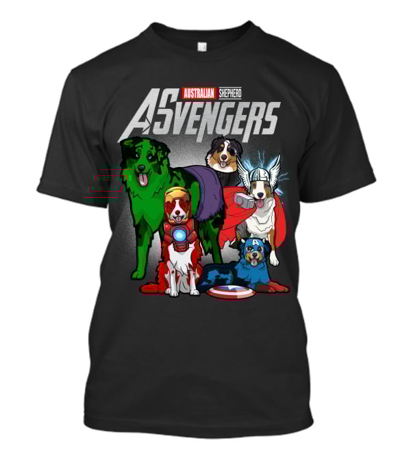 Australian Shepherd ASvengers T-Shirt