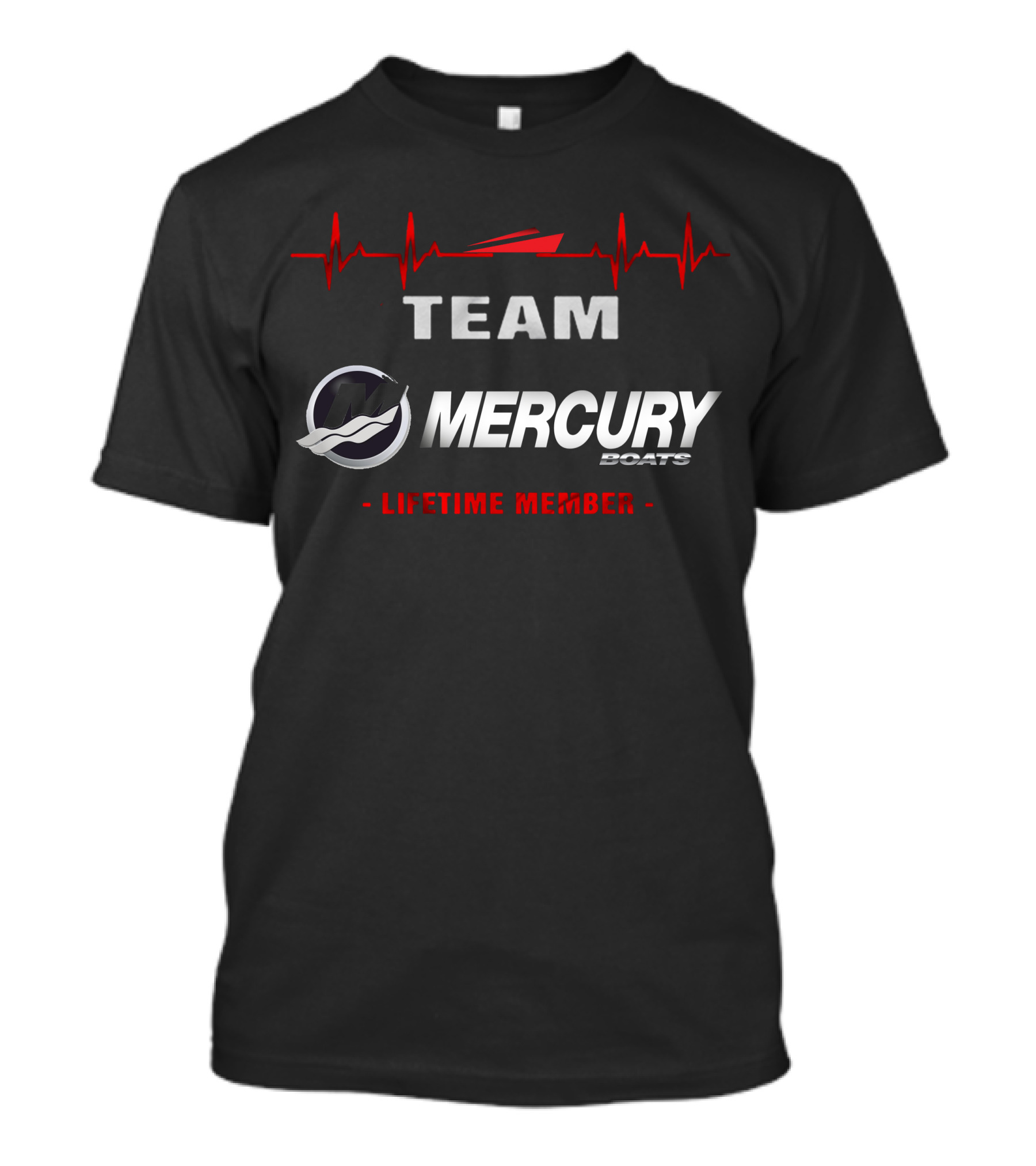 TEAM MERCURY BOATS LIFETIME MEMBER T-Shirt