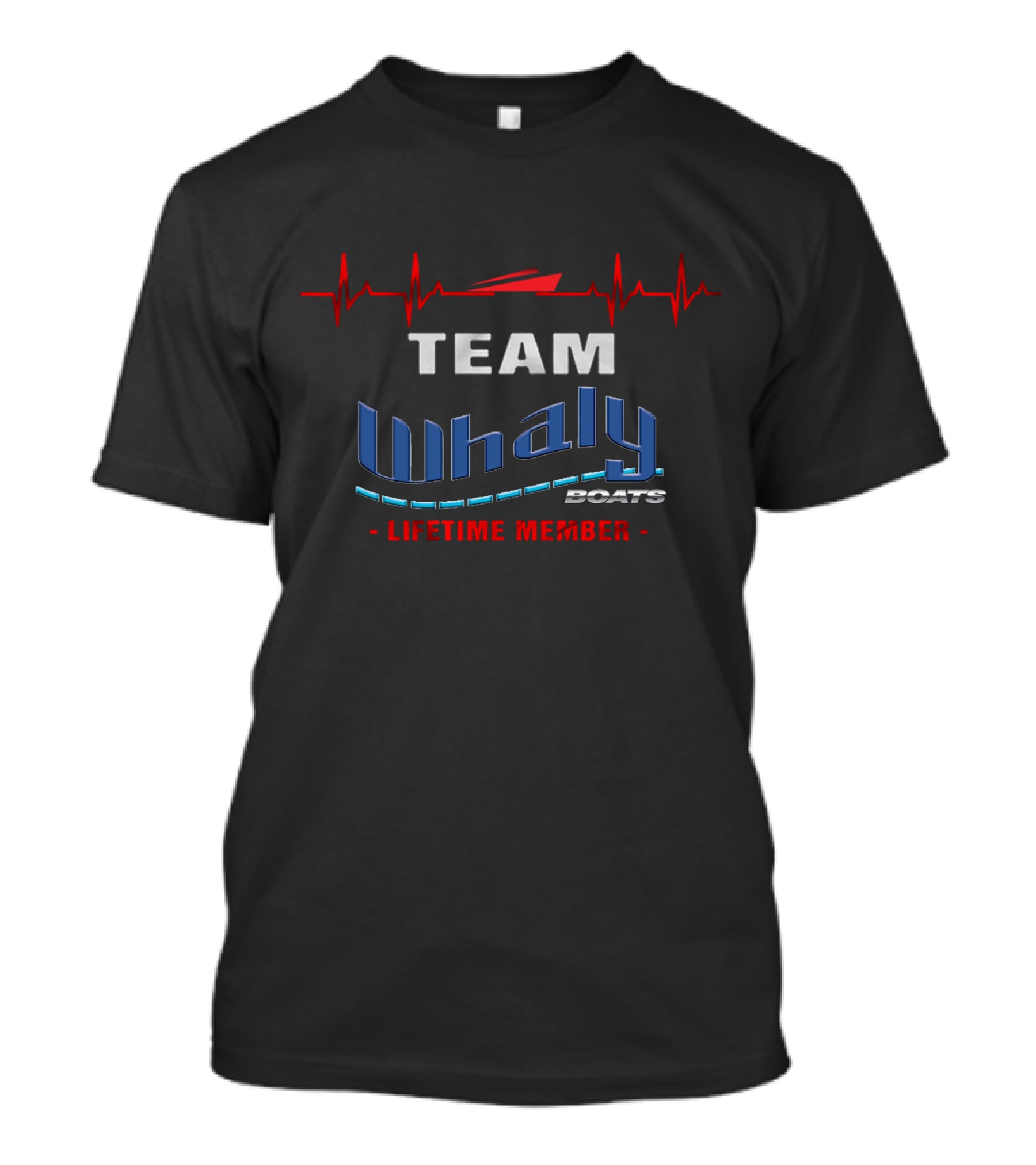 Team Whaly Boats Lifetime Member T-Shirt