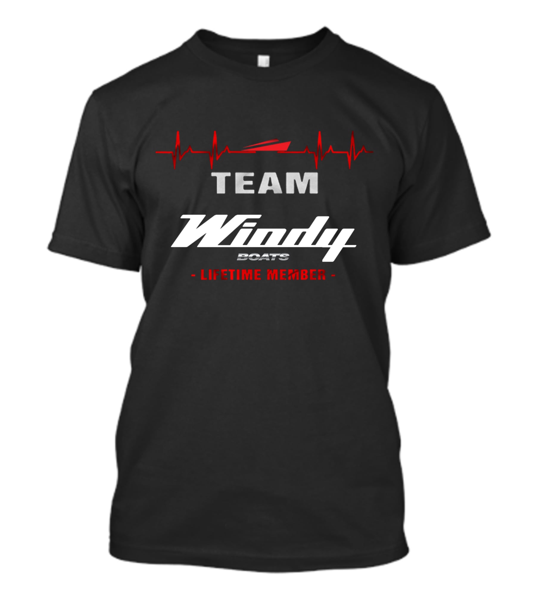TEAM Windy Boats Lifetime Member T-Shirt