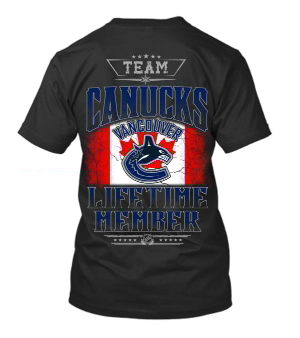 Team Canucks Vancouver Lifetime Member T-Shirt