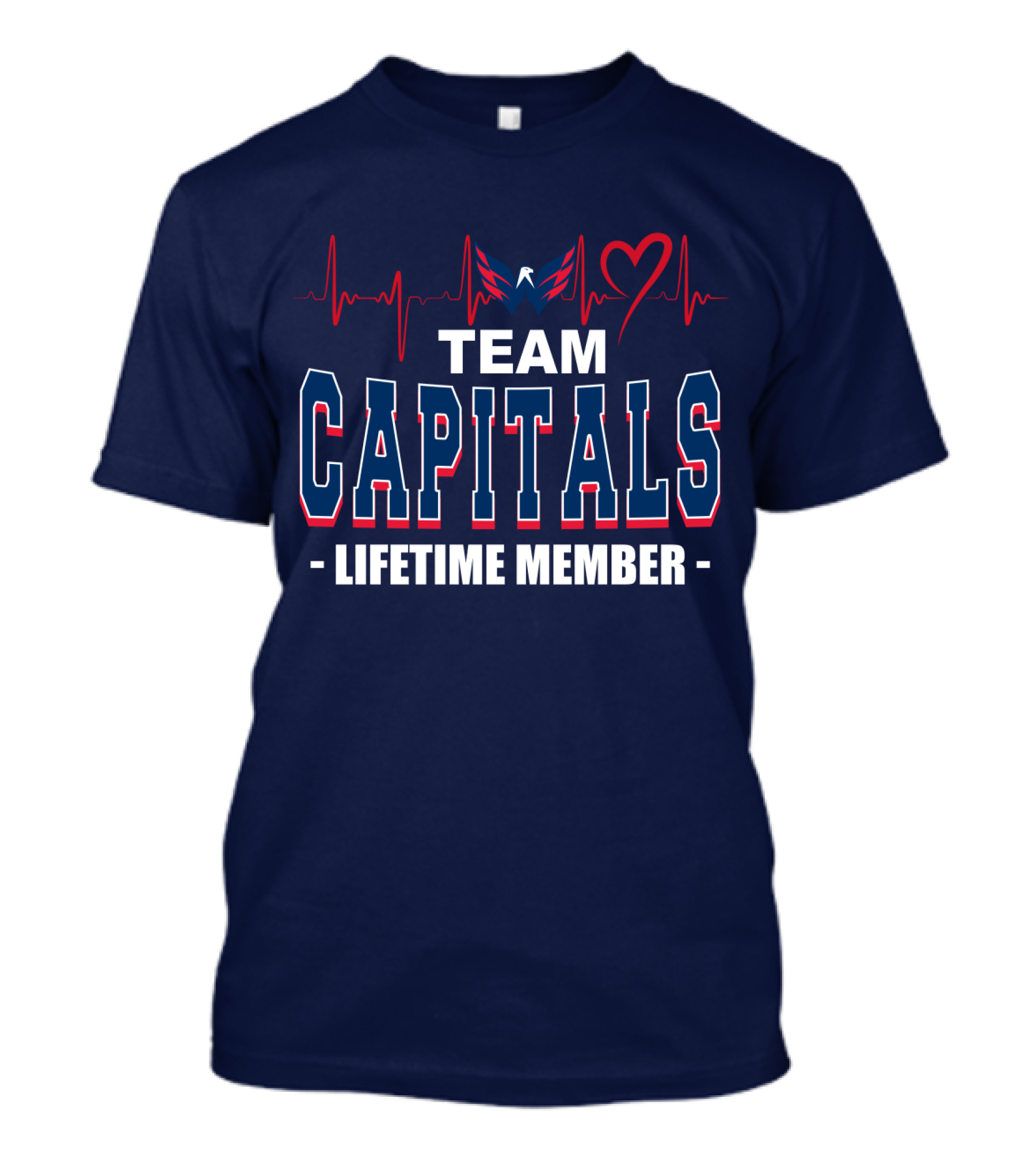 Team Washington Capitals Lifetime Member T-Shirt