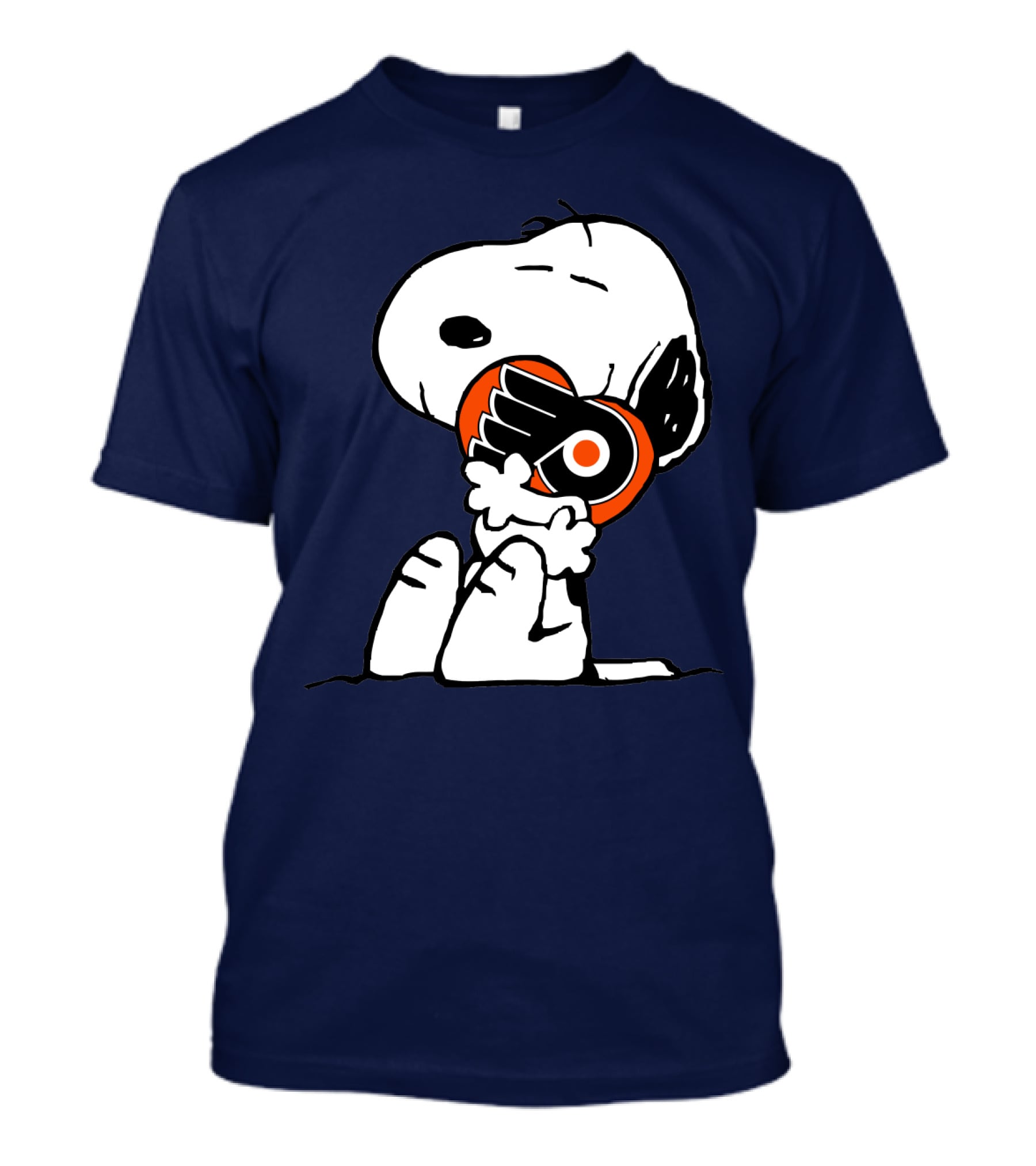 Snoopy Holding Philadelphia Flyers T-Shirt