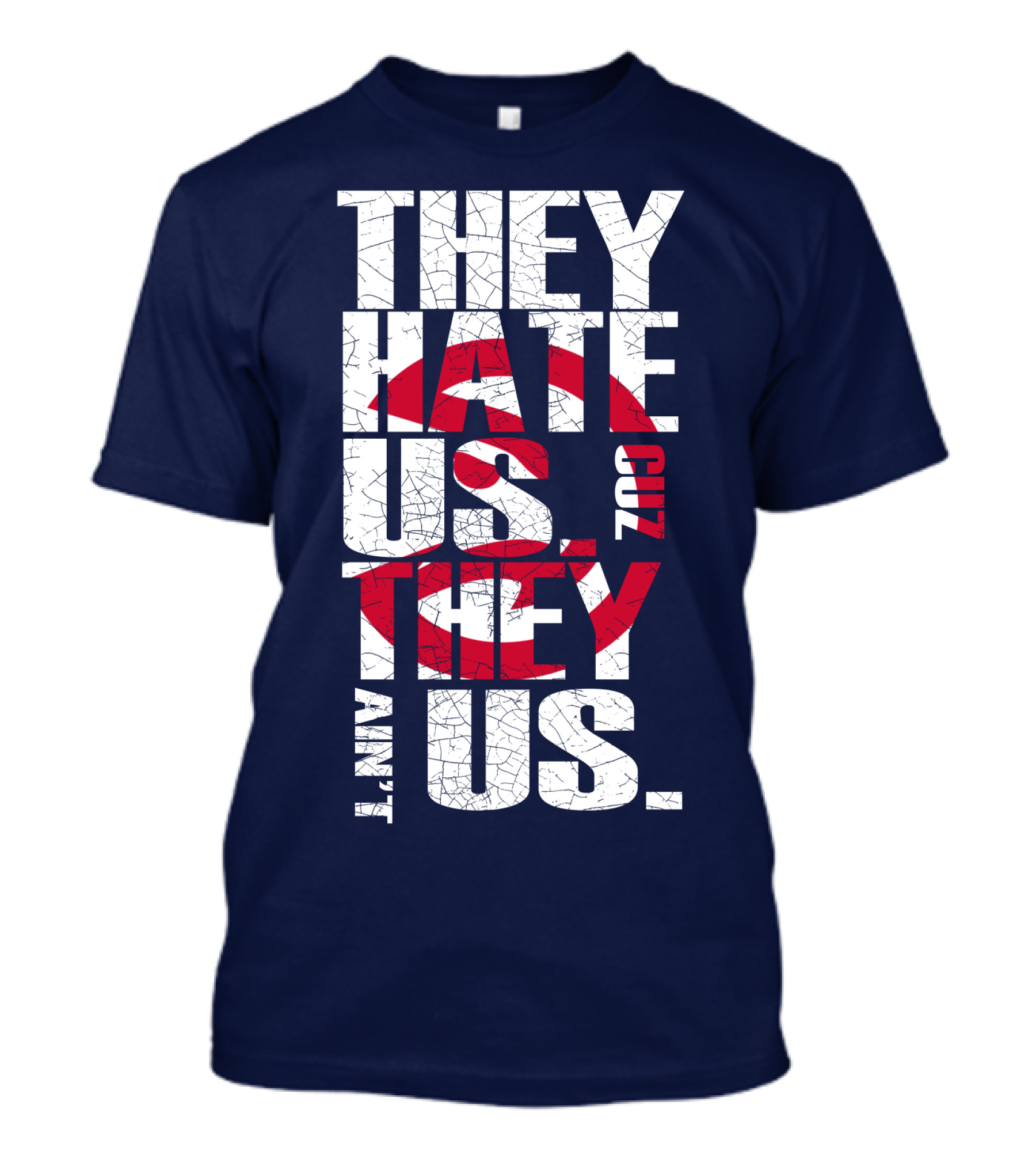 They Hate Us Cuz They Ain't Us Atlanta Hawks T-Shirt