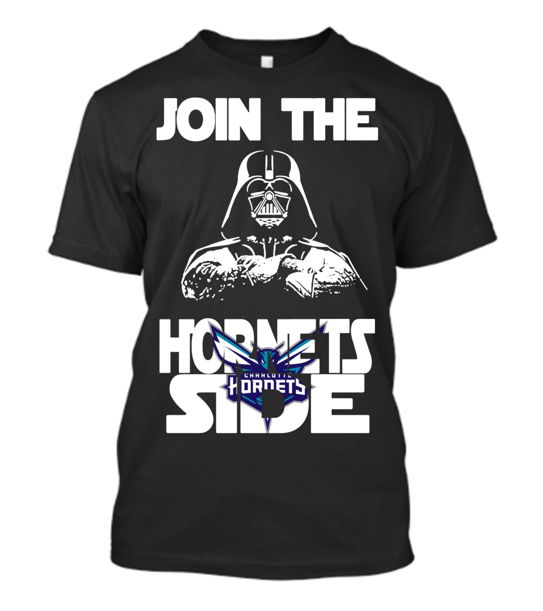 Join The Charlotte Hornets Side T-Shirt