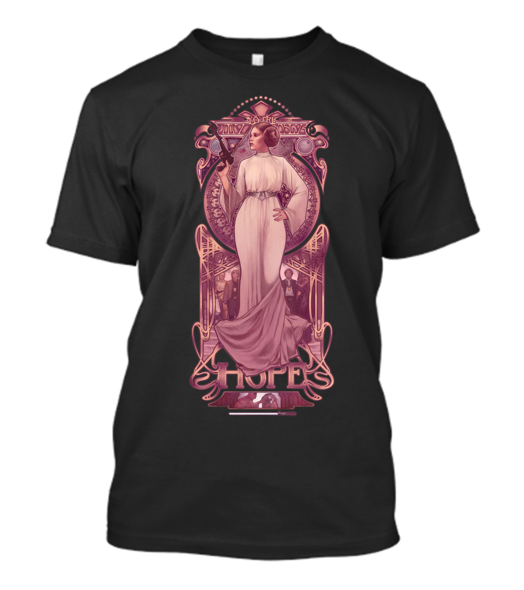 Hope Retro Style Princess T-Shirt