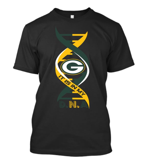 Green Bay Packers G It Is In My DNA. T-Shirt