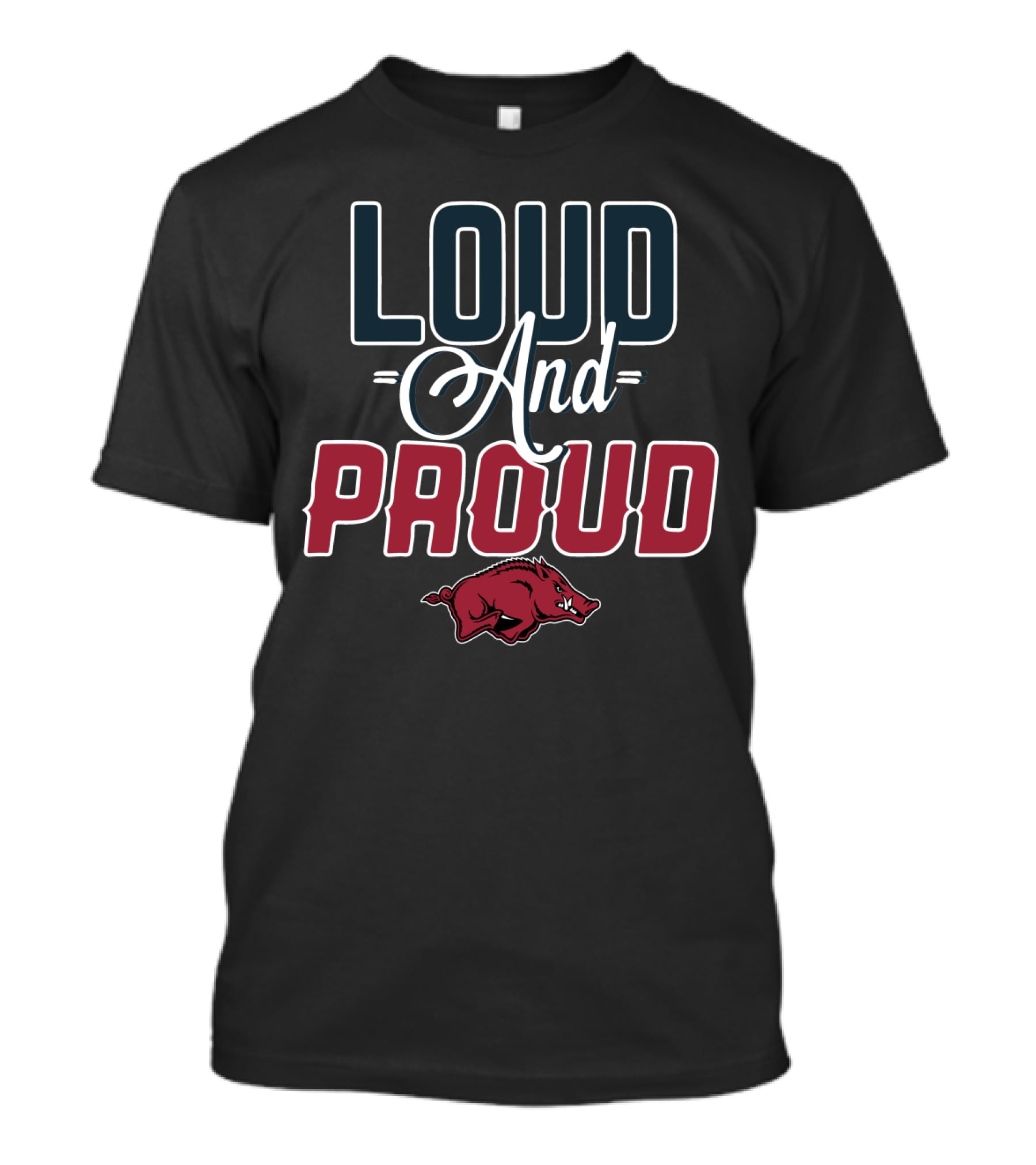 Arkansas Razorbacks Loud And Proud T-Shirt