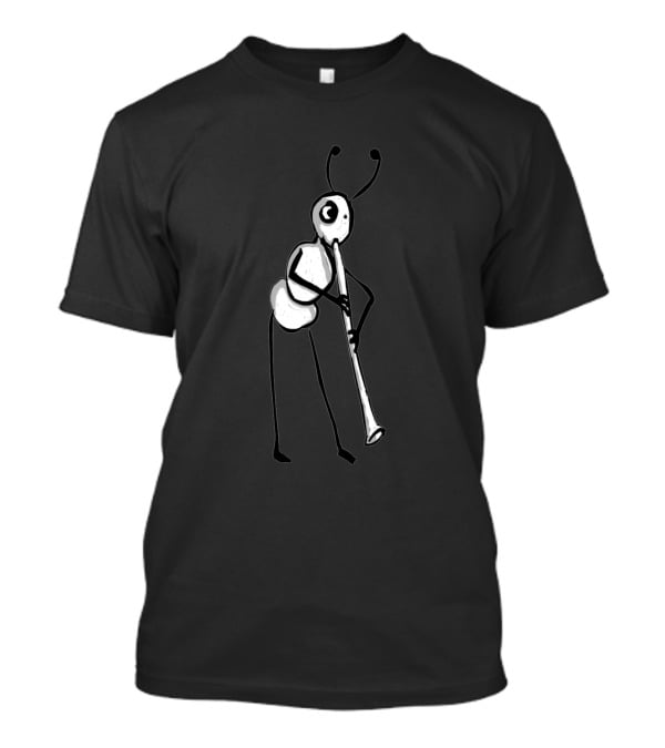 Ant Playing Clarinet 33163 T-Shirt