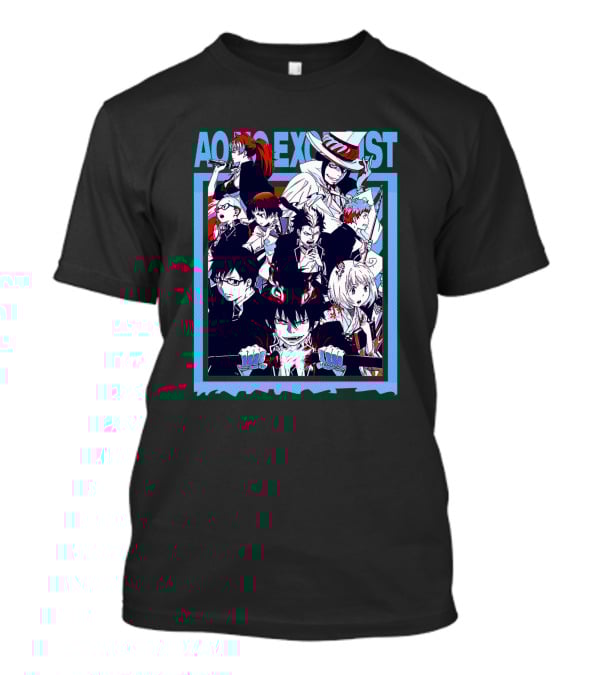 Ao No Exorcist 1477803 Anime Characters Collage T-Shirt