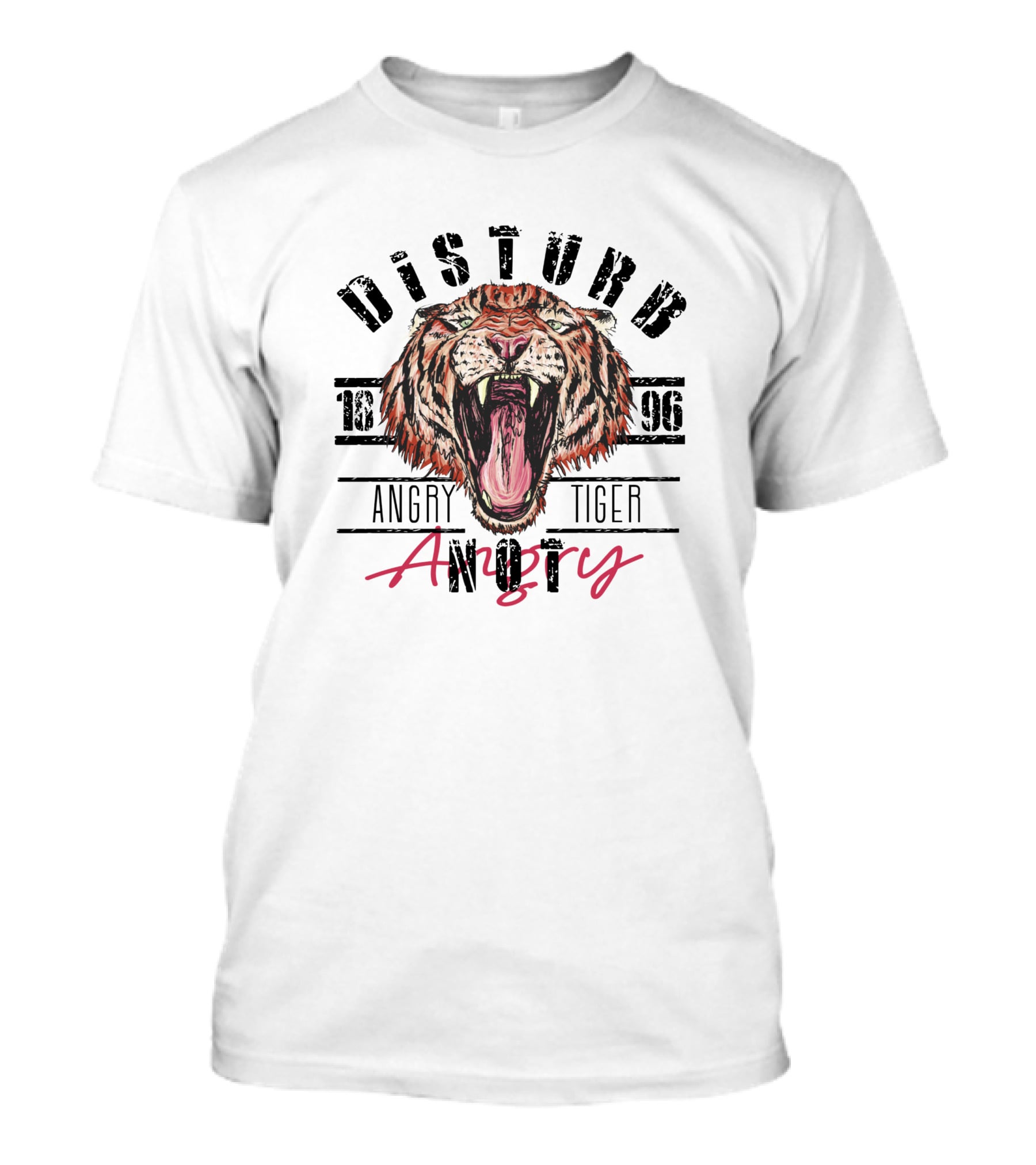 DISTURB Angry Tiger 1188813 T-Shirt