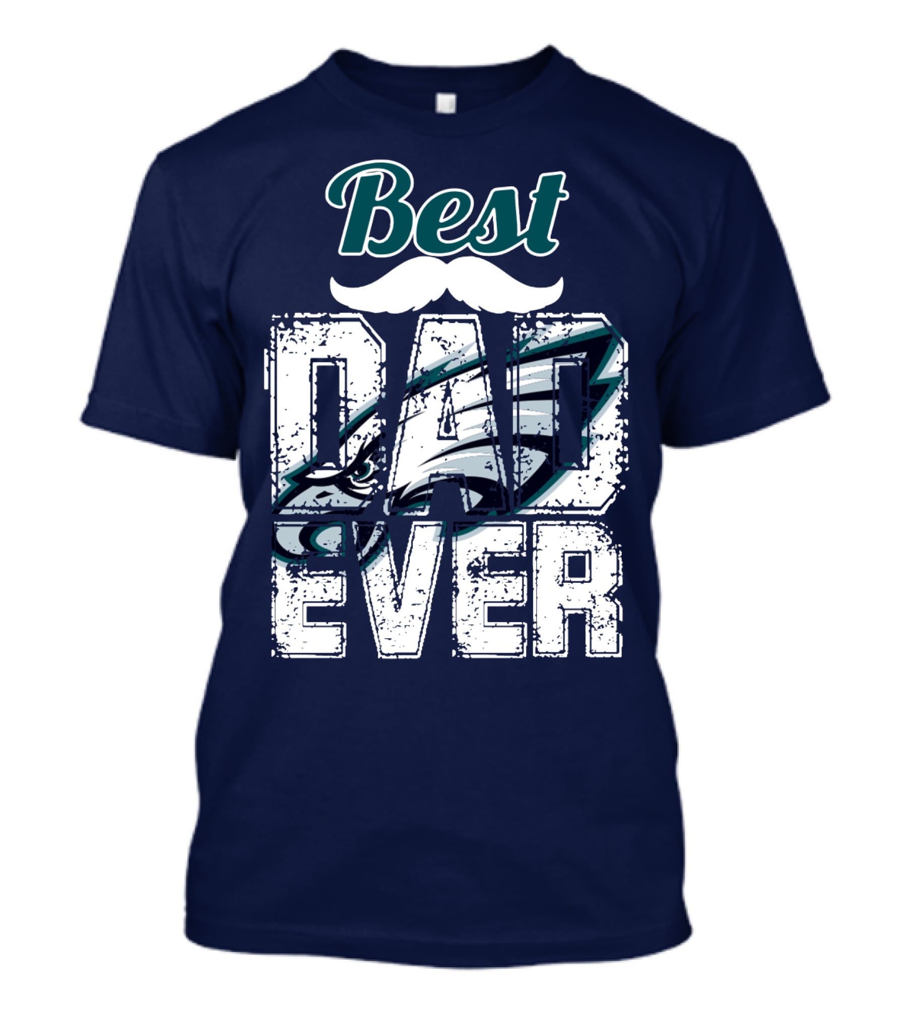Best Dad Ever Eagles T-Shirt