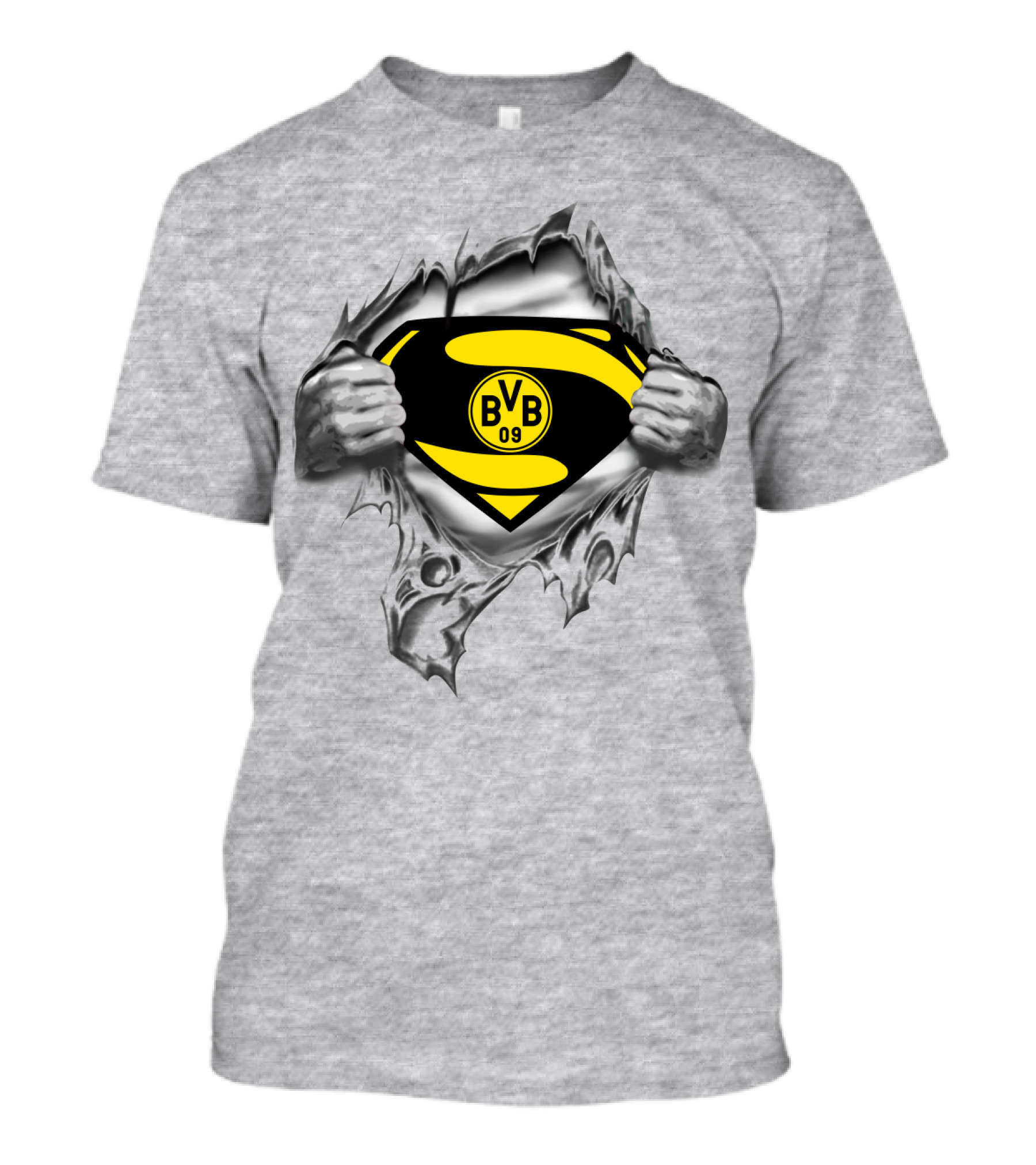 Bvb 09 Dortmund Super Logo Burst T-Shirt